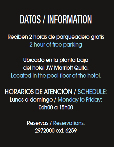 JW Marriott Quito - Revista CLAVE Turismo Ecuador