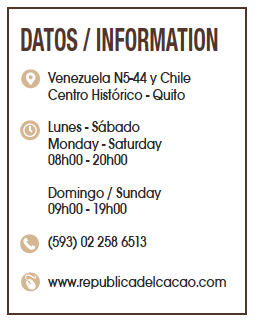 República del Cacao Pastry - Revista CLAVE Turismo Ecuador