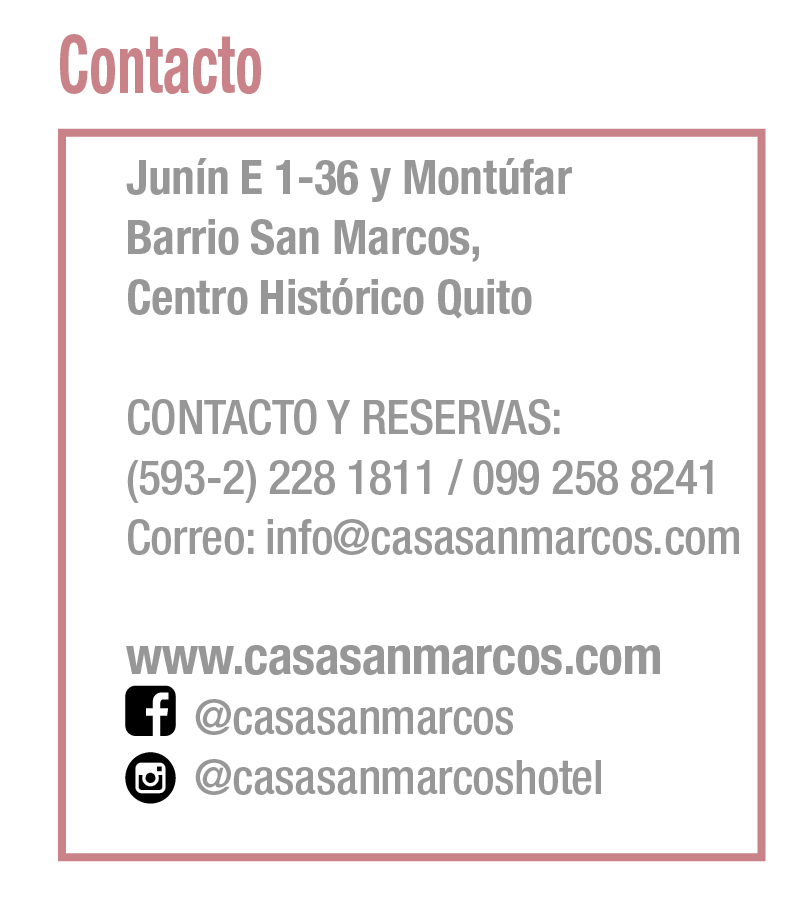 Casa San Marcos - Revista CLAVE! Turismo
