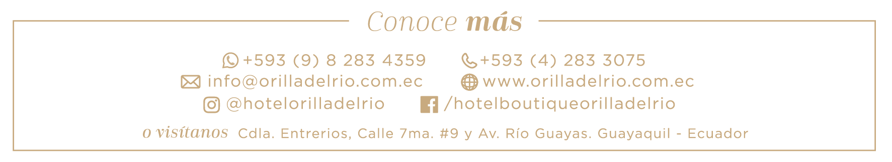 Hotel Boutique Orilla del Río - Revista CLAVE!