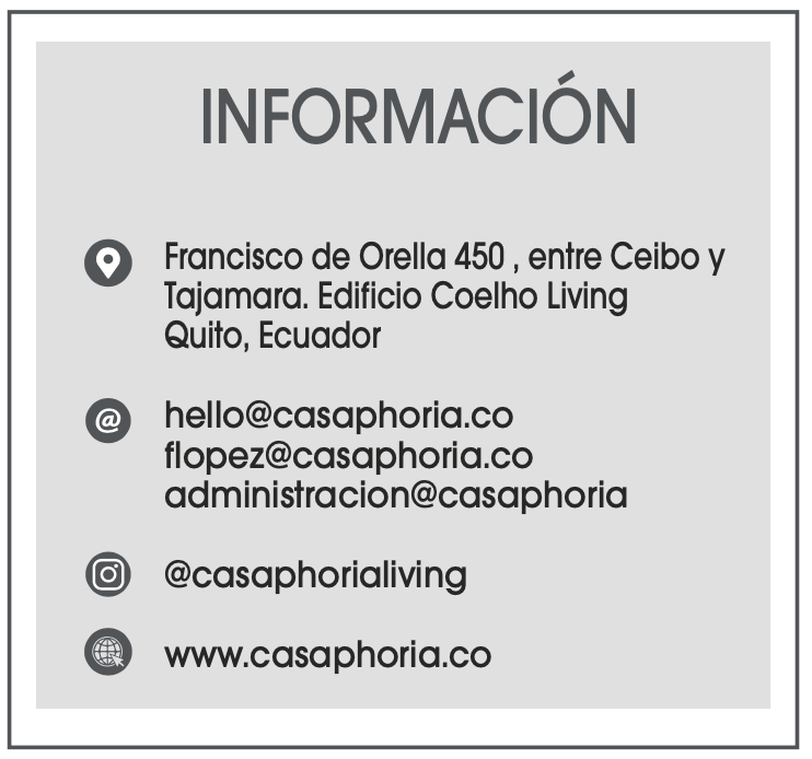 Casa Phoria - Revista CLAVE! Bienes Raíces Ecuador ed 112