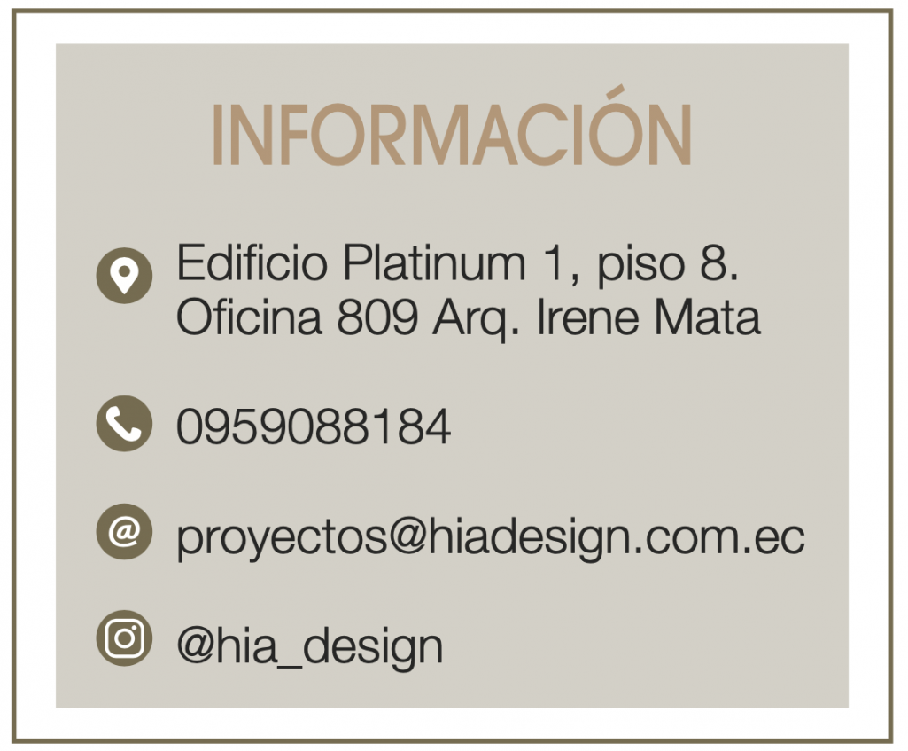 Hia Design - Revista CLAVE! Bienes Raíces Ecuador ed 112