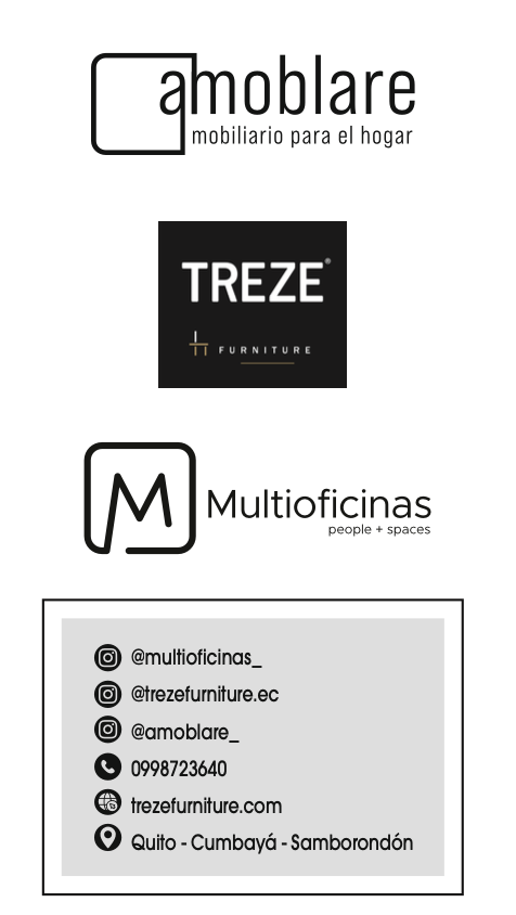 MULTIOFICINAS / TREZE / AMOBLARE / Melanie Lowndes - Revista CLAVE! Bienes Raíces Ecuador