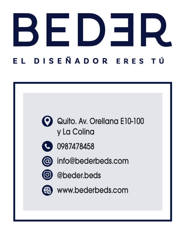 BEDER BEDS - Revista CLAVE! Bienes Raíces Ecuador