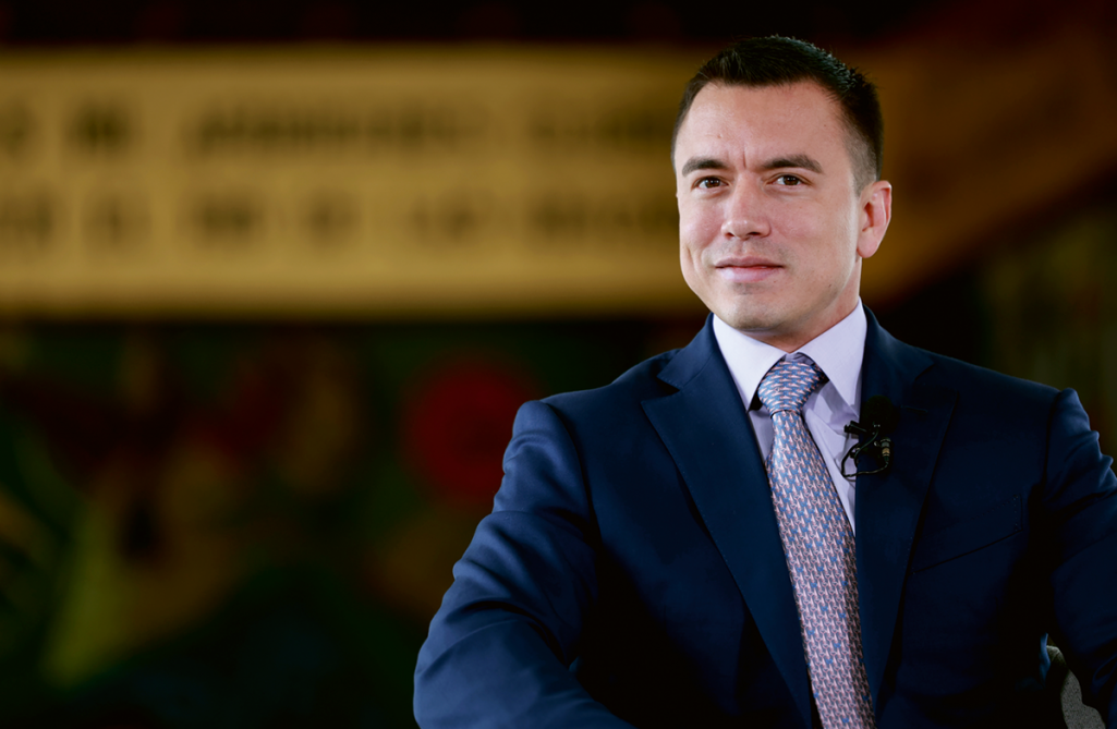 Daniel Noboa, 2026 año de la construcción. Revista CLAVE Bienes Raíces Ecuador