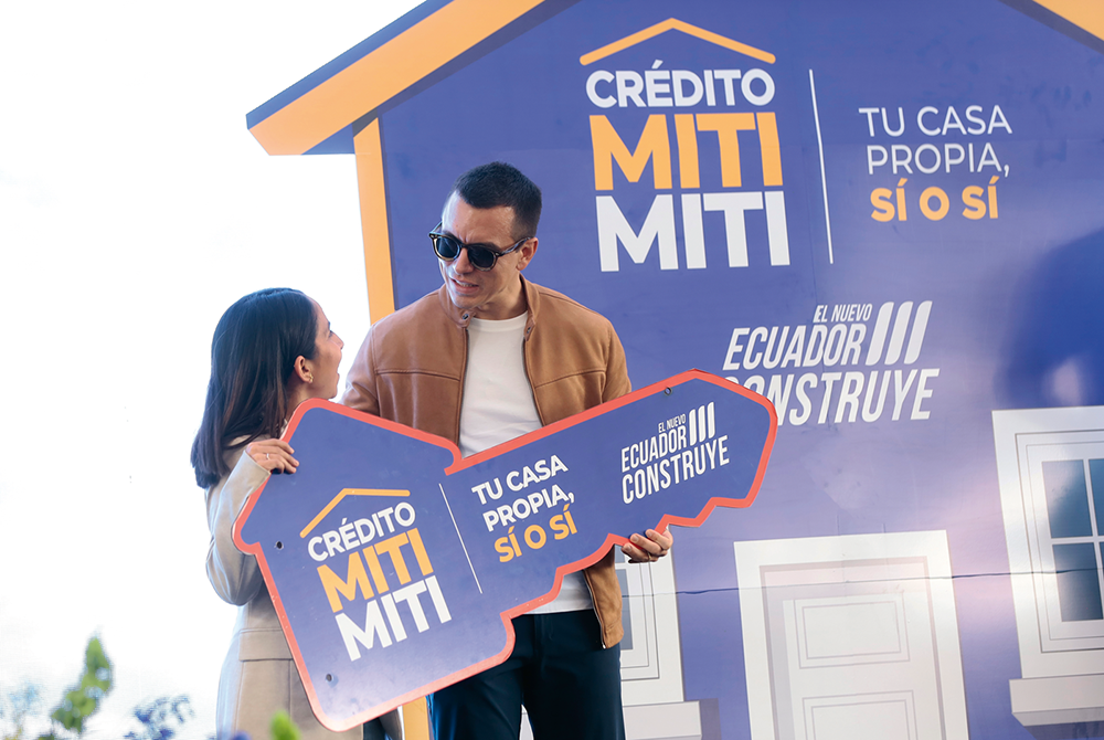 Daniel Noboa, 2026 año de la construcción. Revista CLAVE Bienes Raíces Ecuador