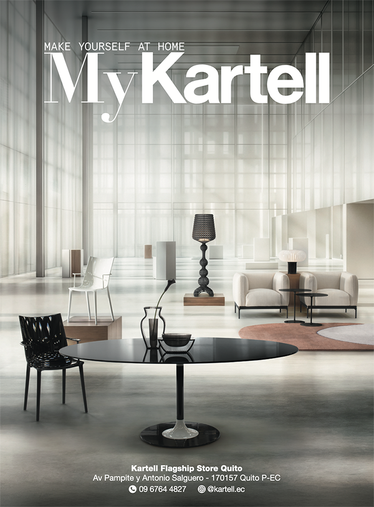 KARTELL Especial Interiorismo 2026 - Revista CLAVE! Bienes Raíces Ecuador